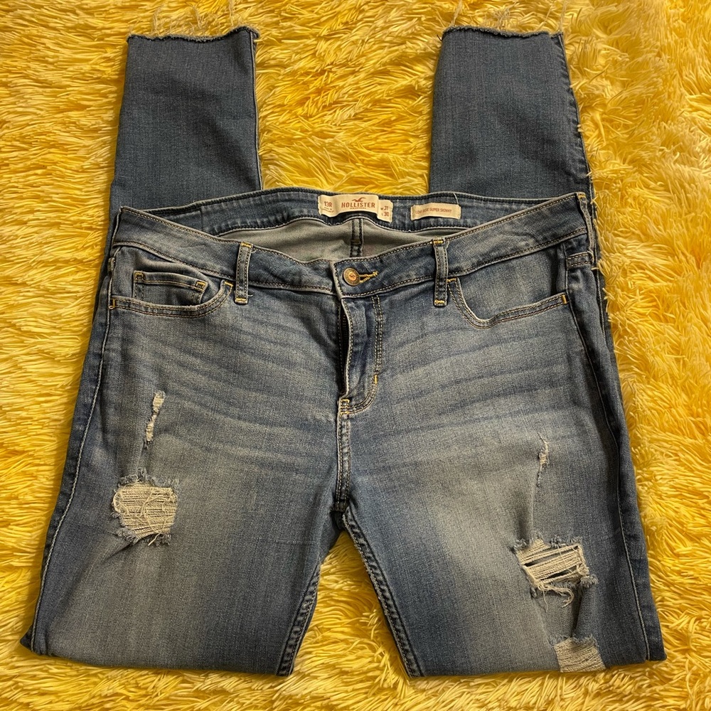 HOLLISTER Low Rise Super Skinny Jeans